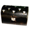  Antique Look Wooden Casket 