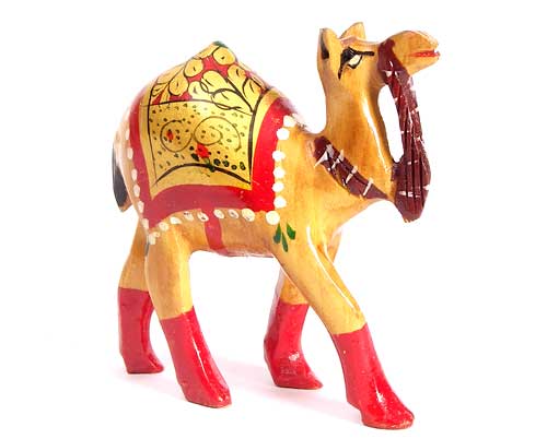 Colorful Wooden Camel