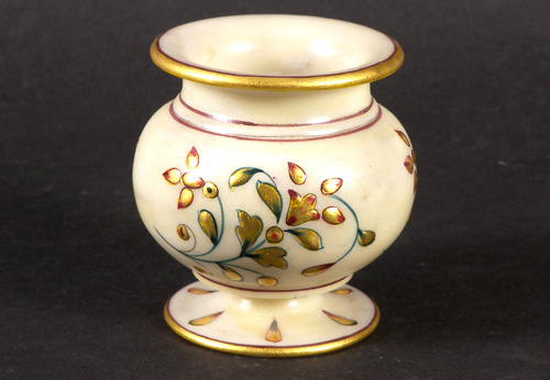 Floral Vase in Marble