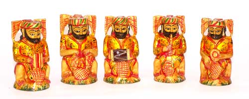 Indian Wooden Statues