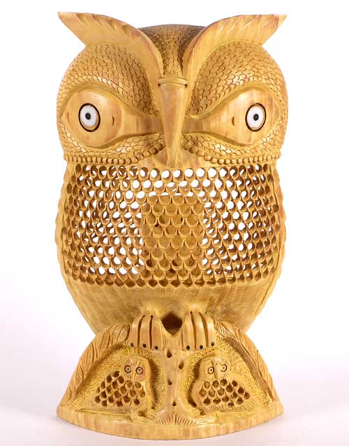 Wooden Owl