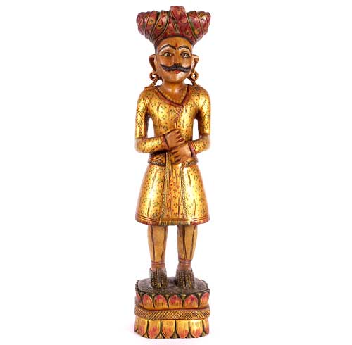 Wooden Soldier on Guard