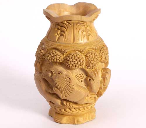 Wooden Vase