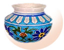 blue pottery in india