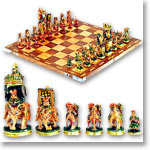 Painted Chess Set