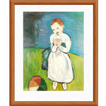 Child with a dove