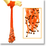 Orange Beaded Accessory