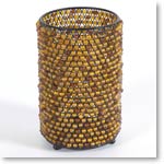 Beaded Flower Vase