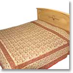 Brown World Bedspread