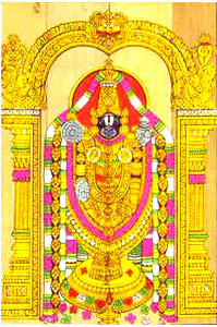 Blessings of Balaji-Patachitra