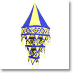 Blue- Yellow Lamp Shade