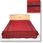 Dark Brown colored bedsheet