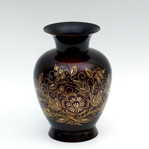 Flower Brown Vase