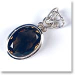 Garnet Silver Pendant