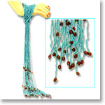 Blue Beaded Accessory