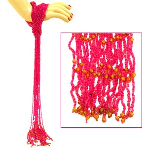 Pink Beaded Accessory