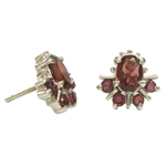 silver-earring-garnet-1