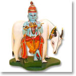 Lord Krishna with cow