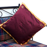 Silk Maroon Cushion Cover