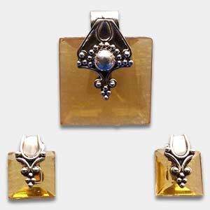 Jeweled Grace-Gemstone Jewelry Set