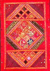 Deep Red Wall Hanging