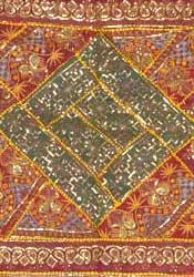 Ornate Handmade Wall Hanging