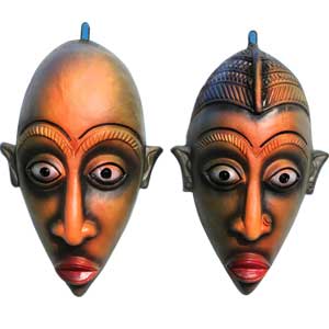 Terracotta Decorative Mask M 031